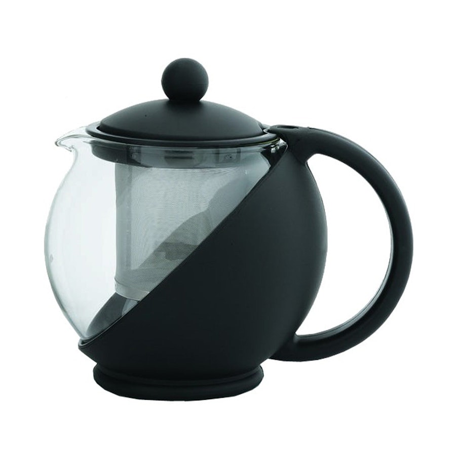 Avanti Multi-Function 660mL Tea Pot Black Black