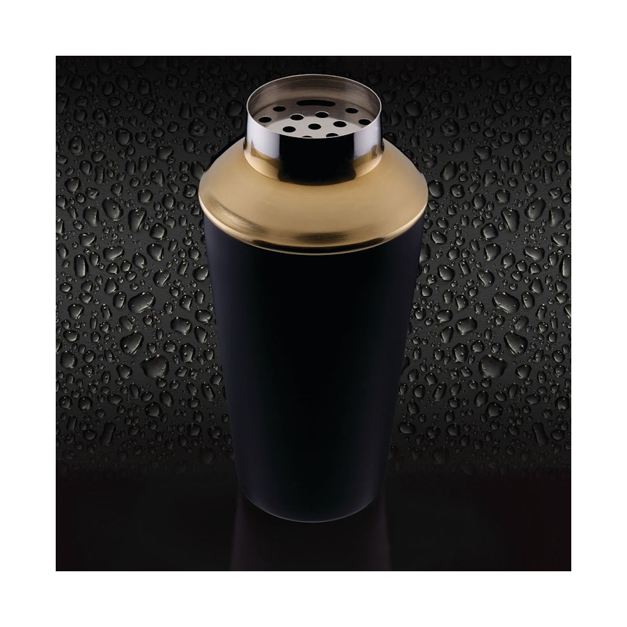 Barcraft Cocktail 3 Piece Set Black Black