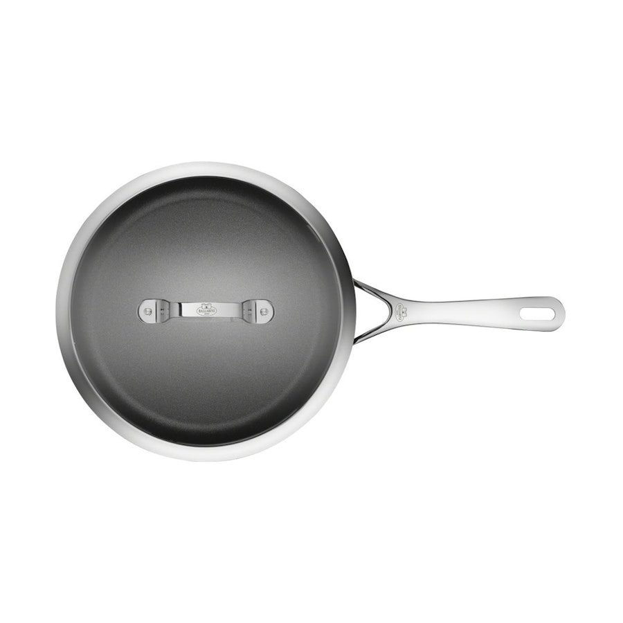 Ballarini Alba 28cm Saute Pan w/ Lid Black Black