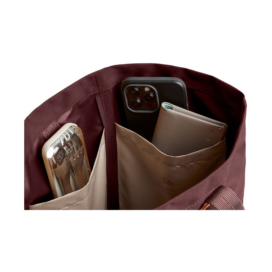 Bellroy City Tote Burgundy Burgundy