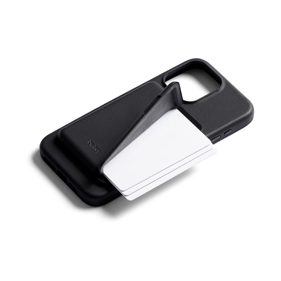 Bellroy iPhone 15 Pro Max Mod Phone Case + Wallet (With Button Add-On) Black Black