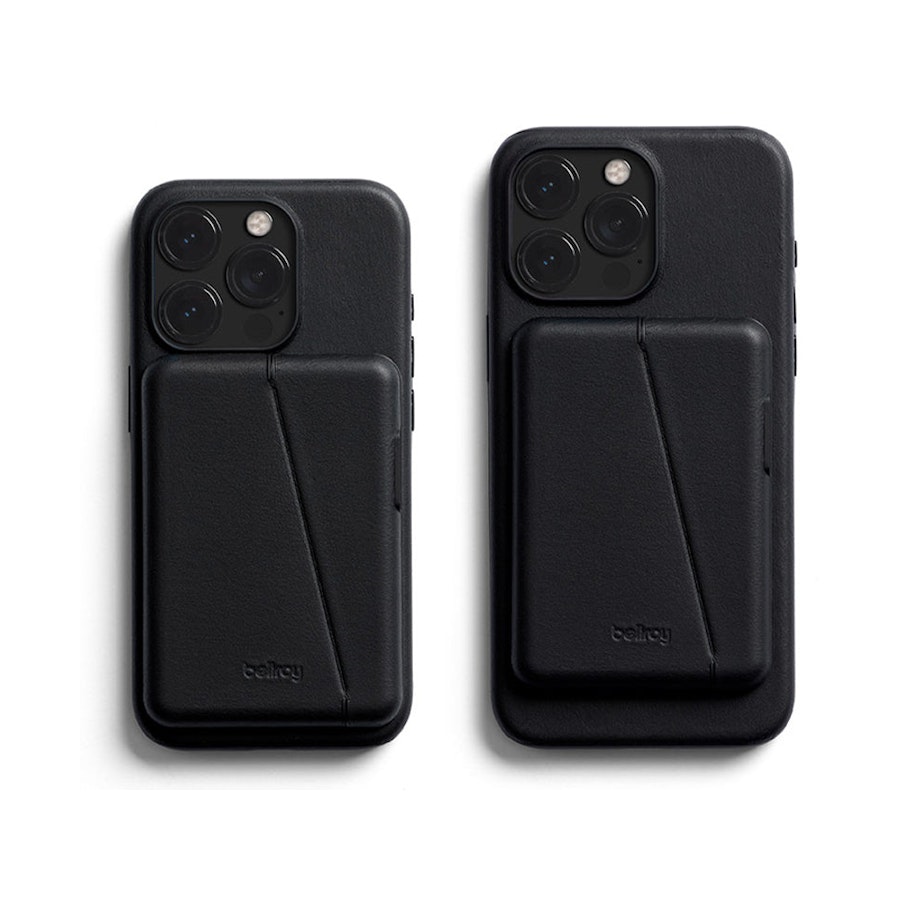 Bellroy iPhone 15 Pro Max Mod Phone Case + Wallet (With Button Add-On) Black Black