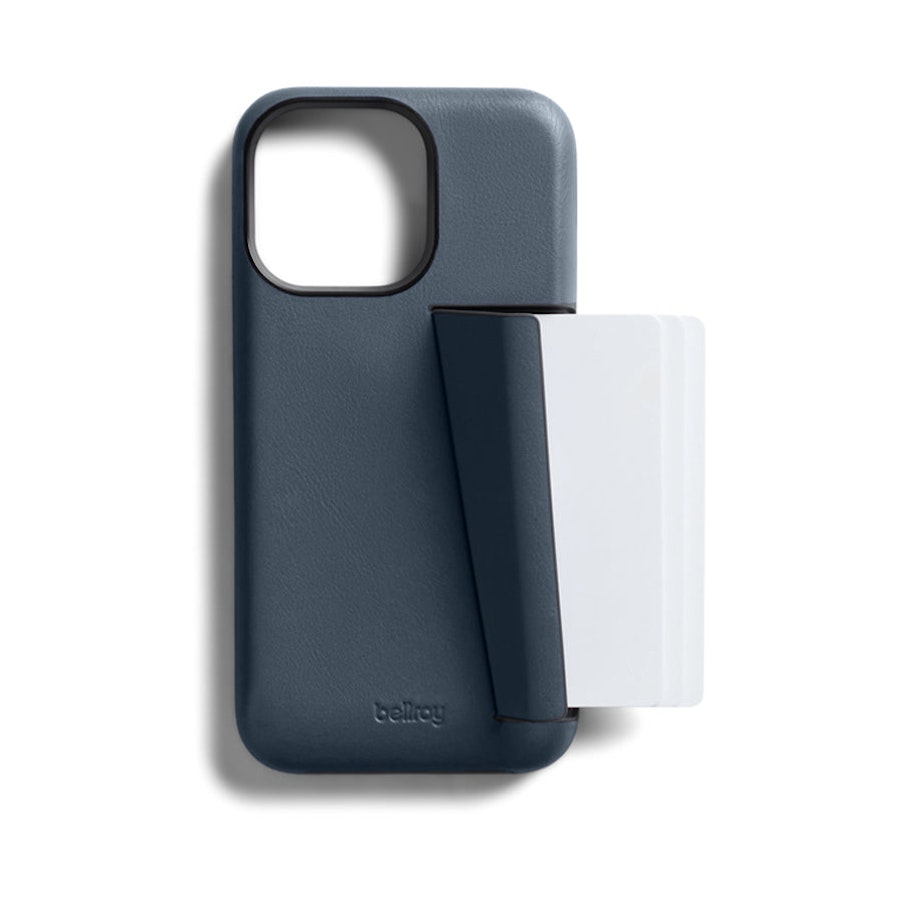Bellroy iPhone 13 Pro Phone Case - 3 Card Basalt Basalt