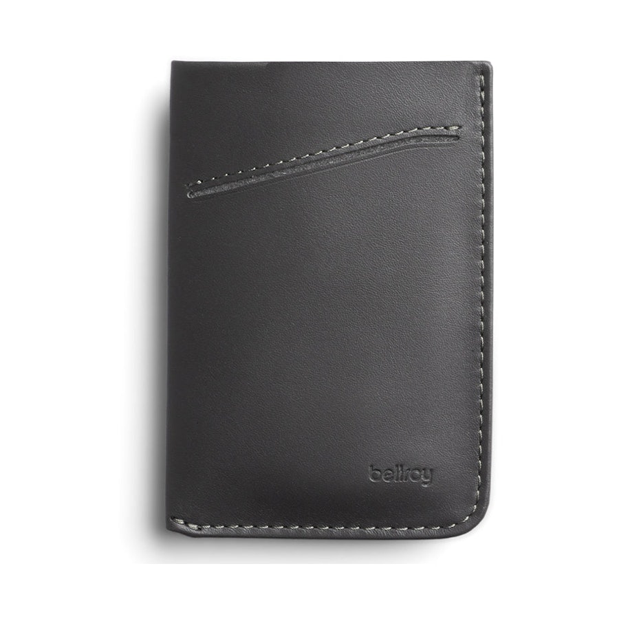 Bellroy Card Sleeve Second Edition Charcoal Cobalt Charcoal Cobalt