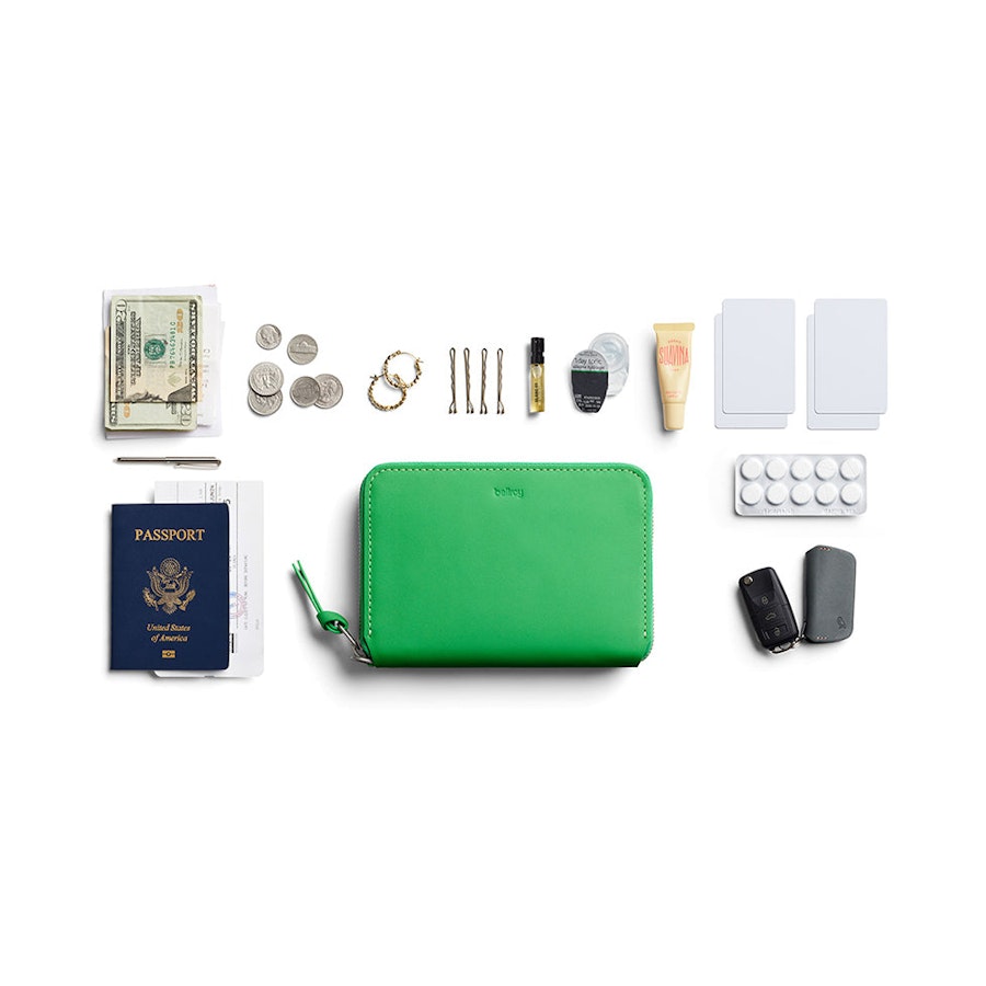 Bellroy Women's Folio Wallet Neon Green Neon Green