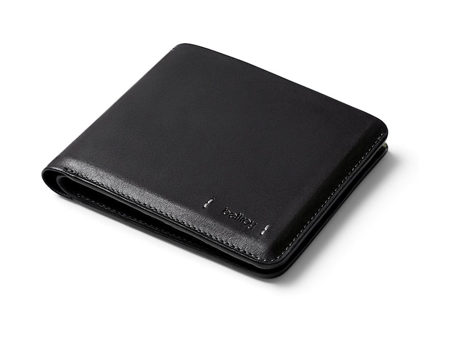 Bellroy RFID Hide & Seek HI Premium Leather Wallet Black Black