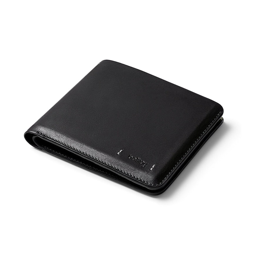 Bellroy RFID Hide & Seek HI Premium Leather Wallet Black Black