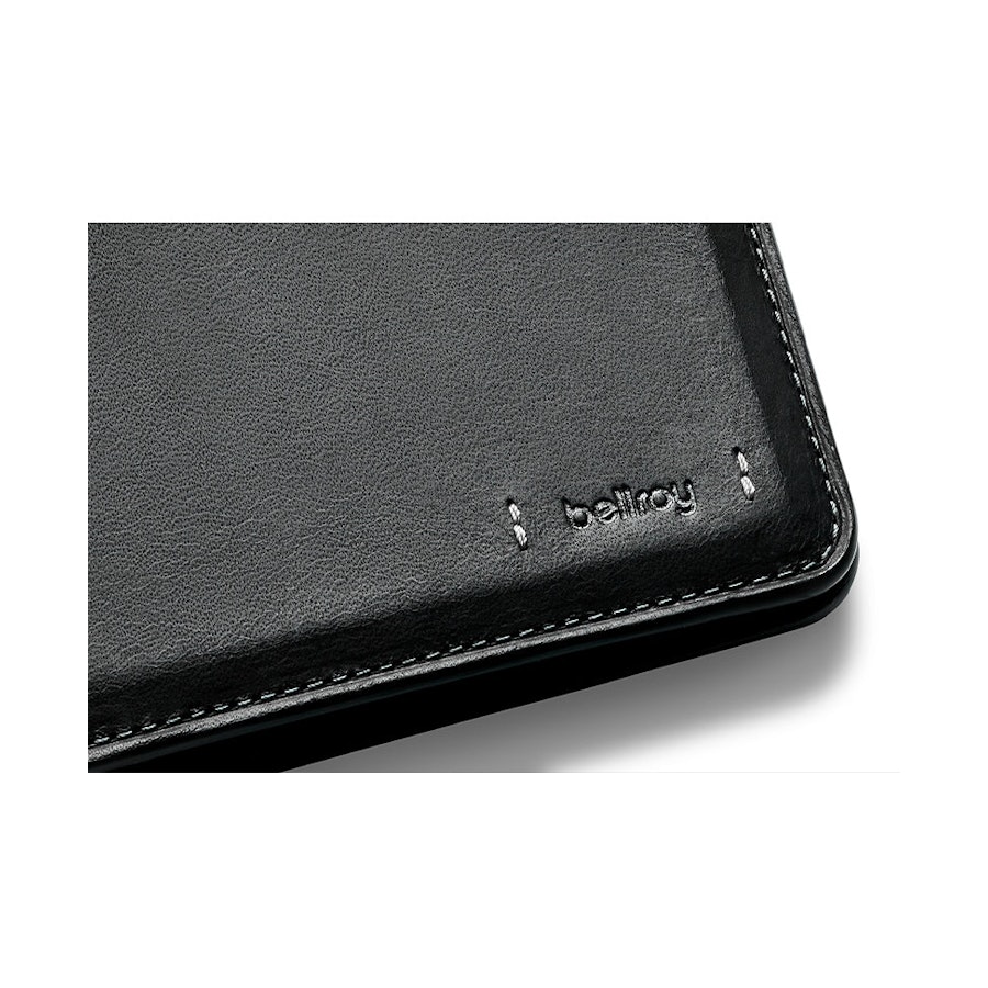 Bellroy RFID Hide & Seek HI Premium Leather Wallet Black Black