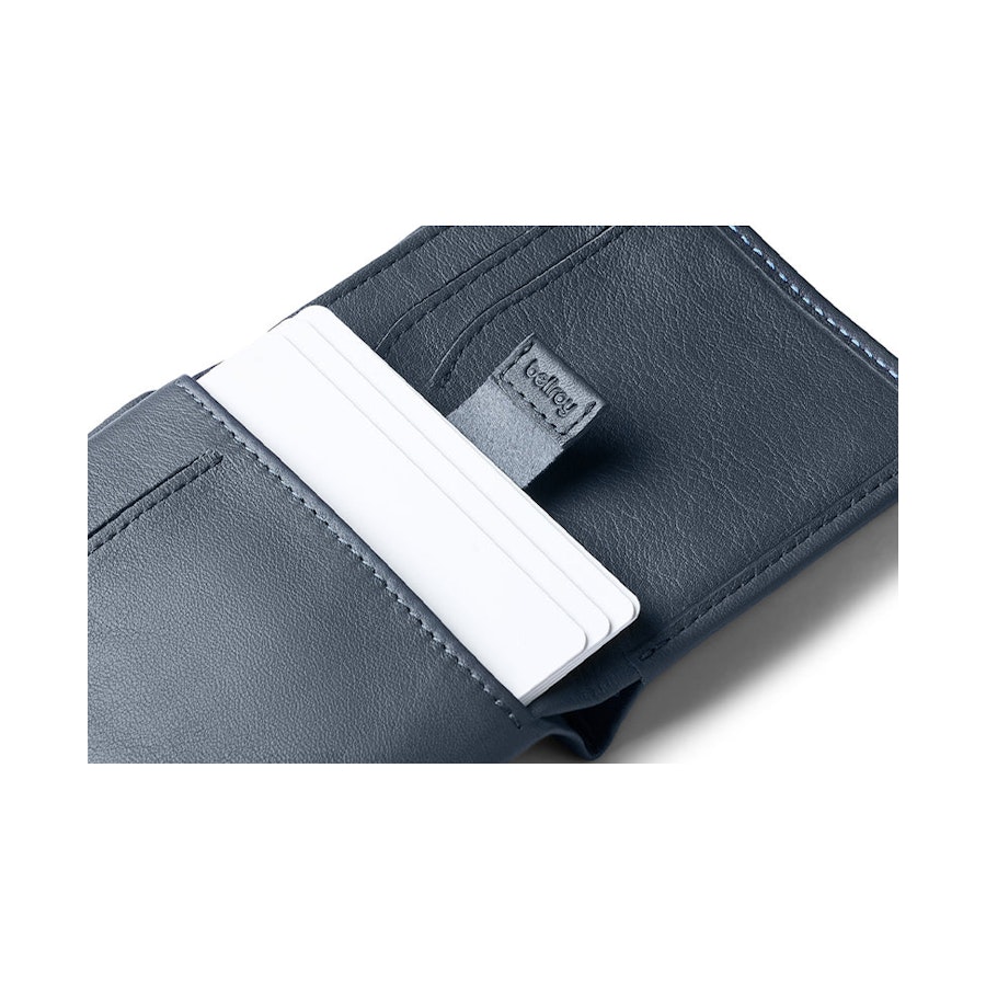 Bellroy RFID Note Sleeve Leather Wallet Basalt Basalt