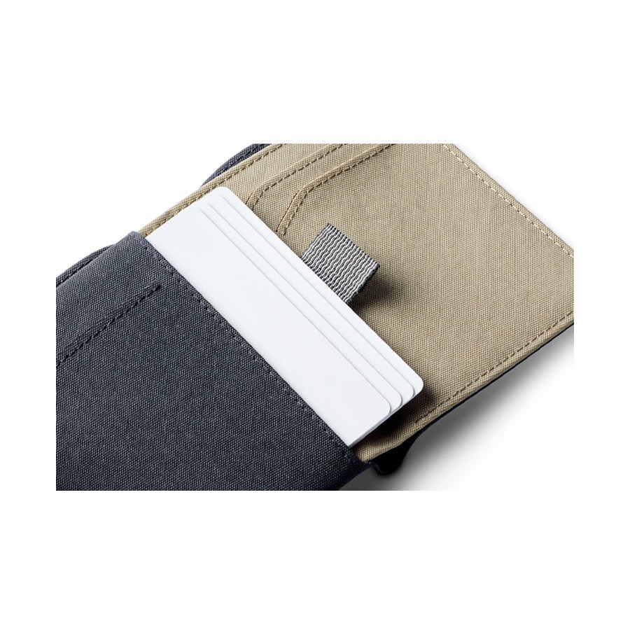 Bellroy RFID Note Sleeve Woven Wallet Charcoal Charcoal