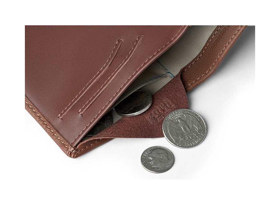 Bellroy RFID Note Sleeve Leather Wallet Hazelnut Hazelnut