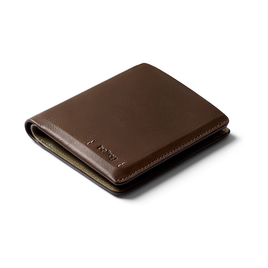 Bellroy RFID Note Sleeve Premium Leather Wallet Darkwood Darkwood