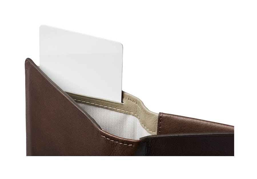 Bellroy RFID Note Sleeve Premium Leather Wallet Darkwood Darkwood