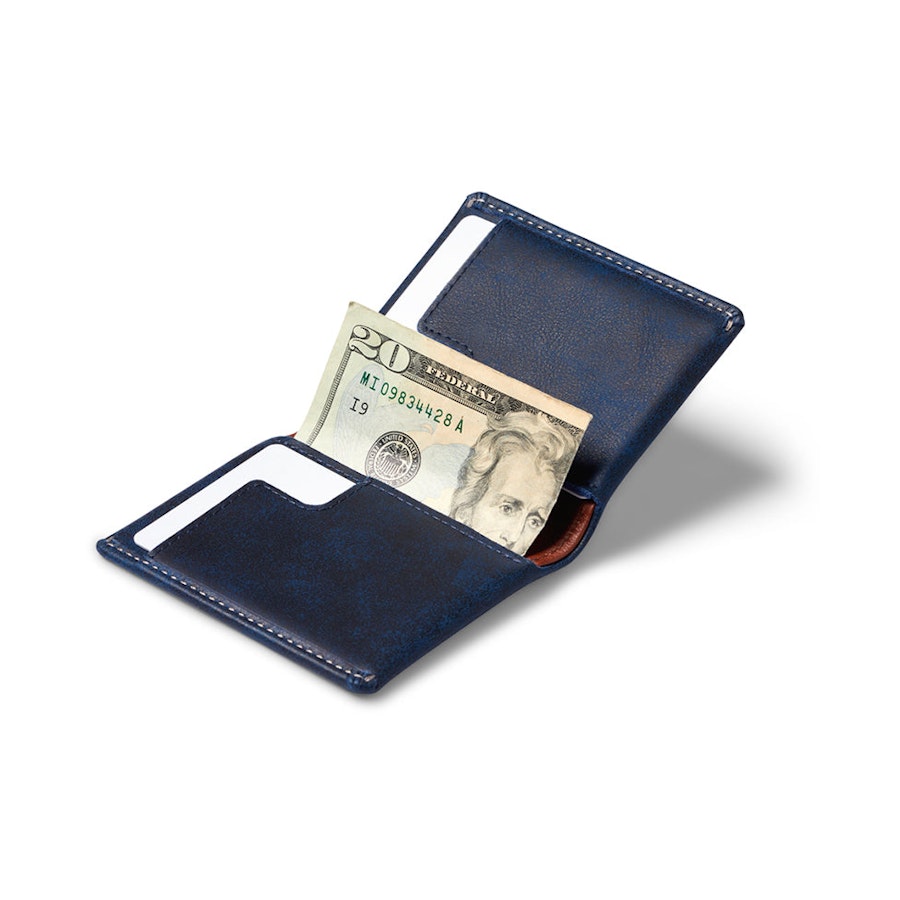 Bellroy Slim Sleeve Leather Wallet Ocean Ocean