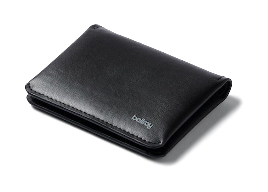 Bellroy Slim Sleeve Leather Wallet Mirum Edition Black Black