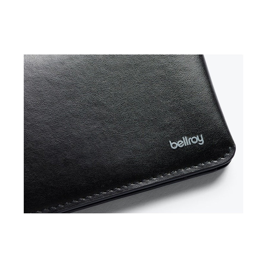 Bellroy Slim Sleeve Leather Wallet Mirum Edition Black Black