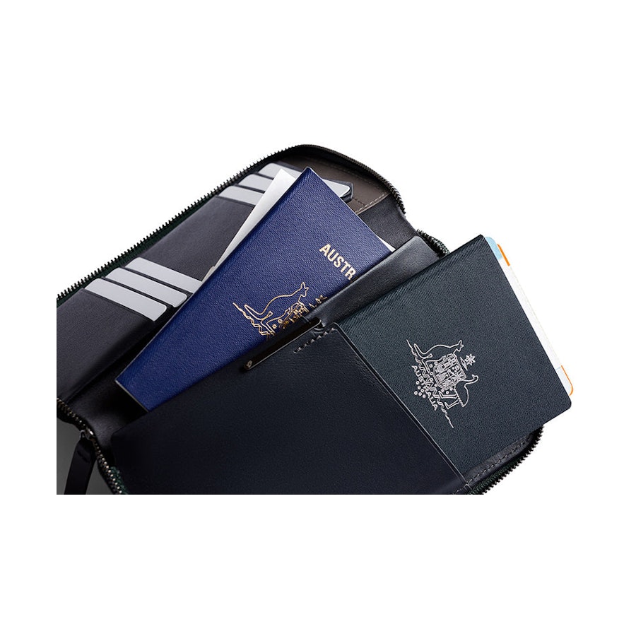 Bellroy Travel Folio Second Edition Everglade Everglade