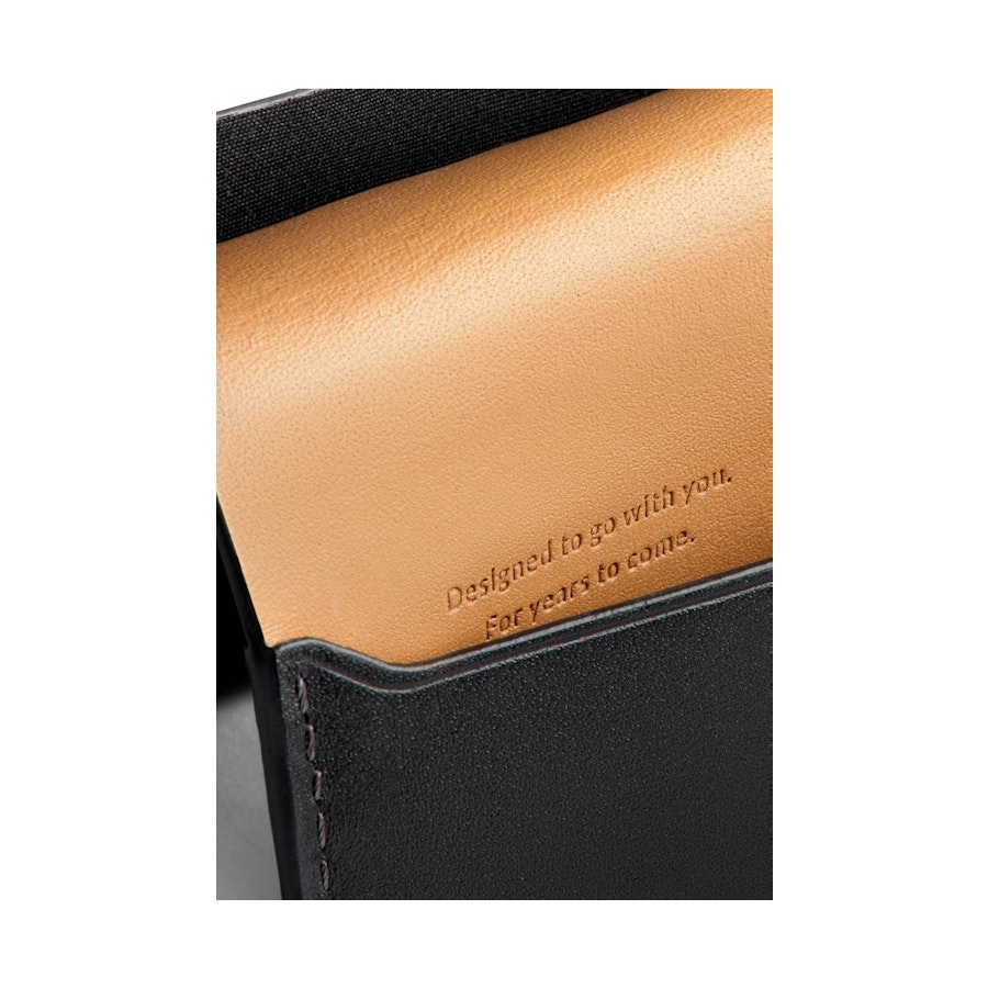 Bellroy Under Cover Wallet Black Black