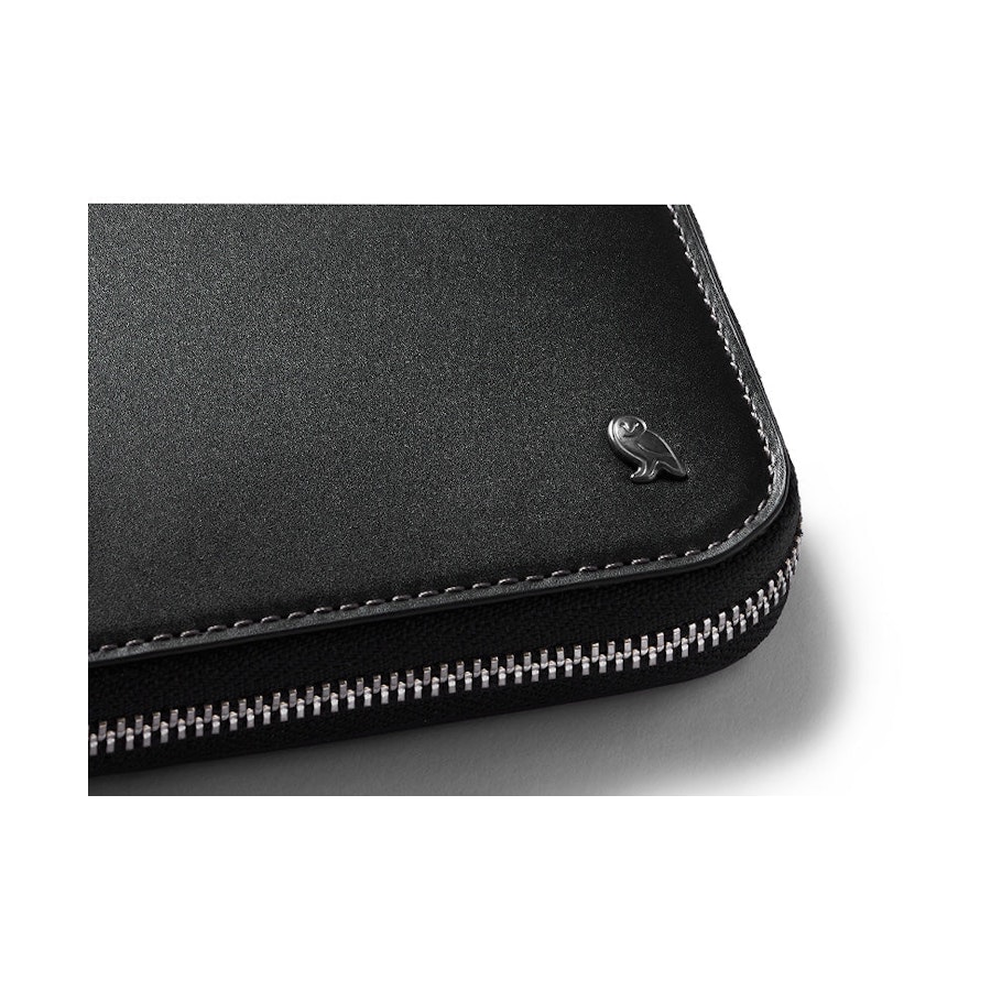 Bellroy RFID Zip Wallet Black Black