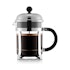 Bodum Chambord 500ml (4 Cup) SAN Plastic French Press Coffee Maker Stainless Steel