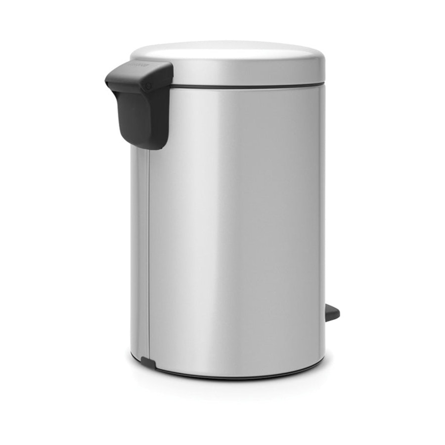 Brabantia NewIcon Pedal Bin (12L) Metallic Grey Metallic Grey