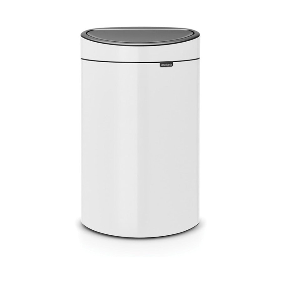 Brabantia Touch Bin (40L) White White