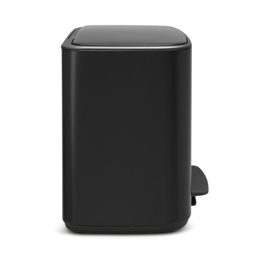 Brabantia Bo Pedal Bin (11 + 23L) Matte Black Matte Black