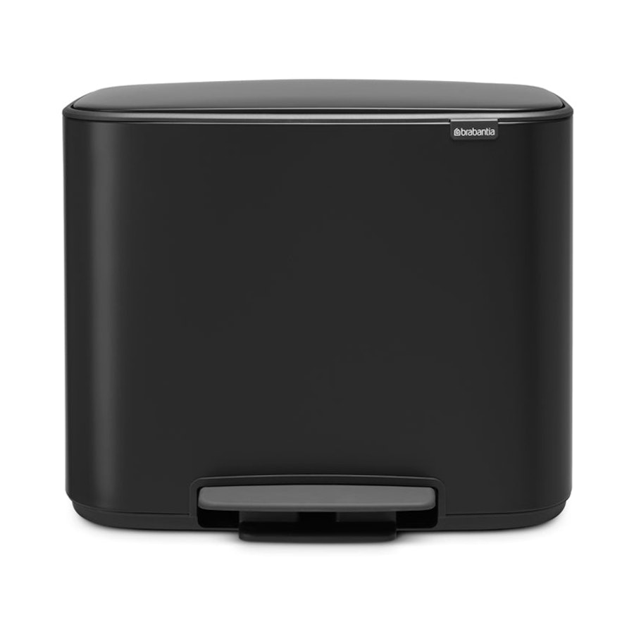 Brabantia Bo Pedal Bin (36L) Black Black