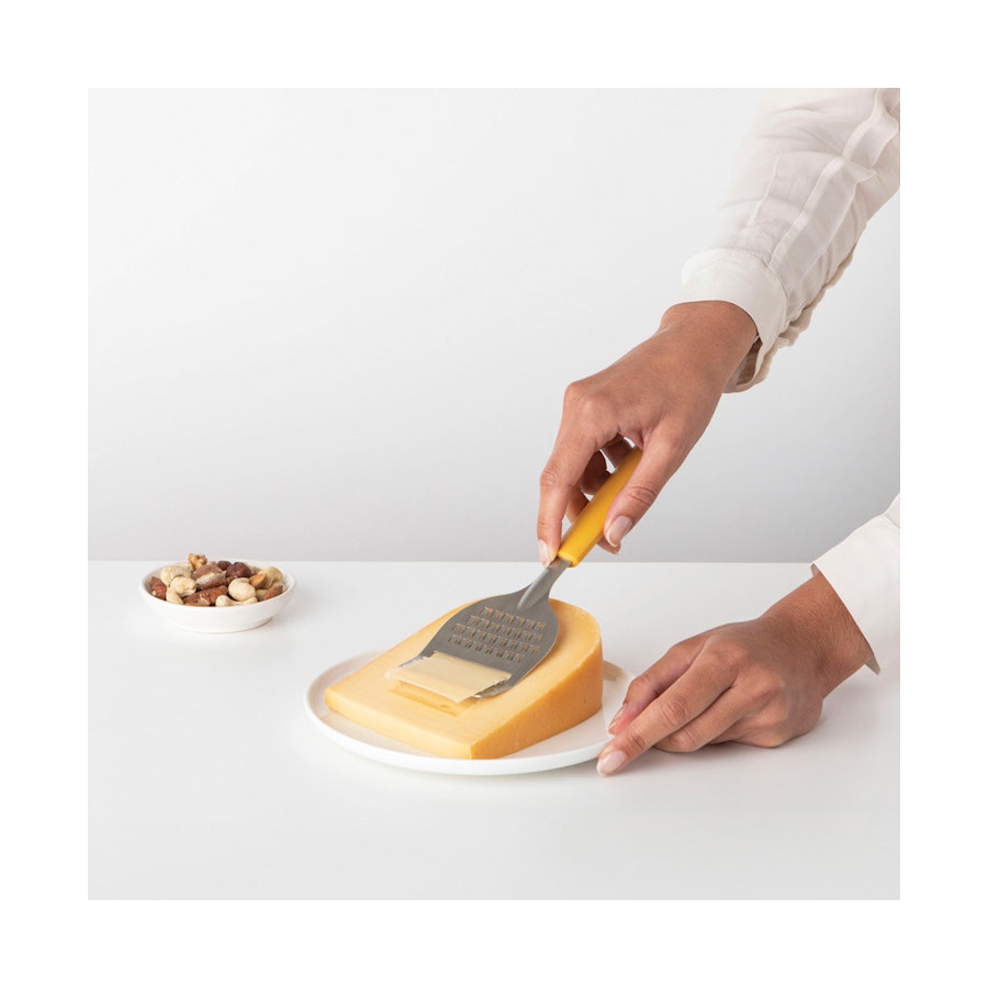 Brabantia Tasty+ Cheese Slicer Plus Grater Honey Yellow Honey Yellow