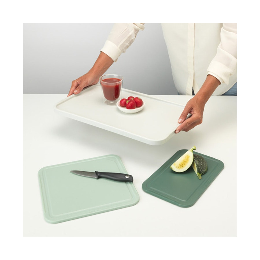 Brabantia Tasty+ Chopping Board (Set of 3) Multi Coloured Multi Coloured