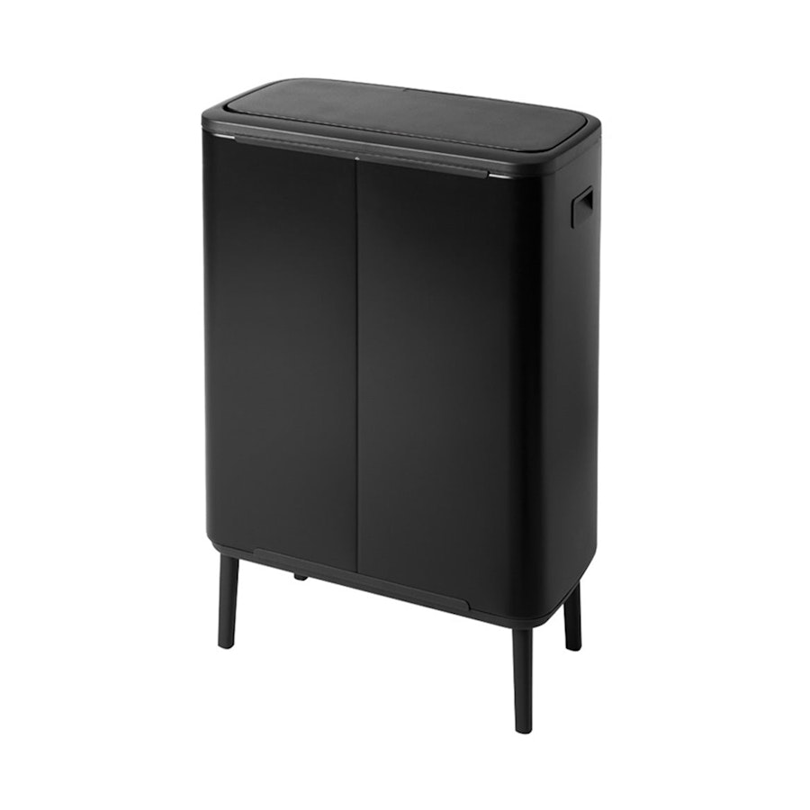 Brabantia Bo Touch Hi Bin (60L) Matte Black Matte Black