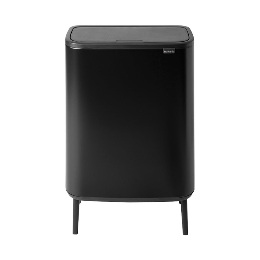 Brabantia Bo Touch Hi Bin (60L) Matte Black Matte Black