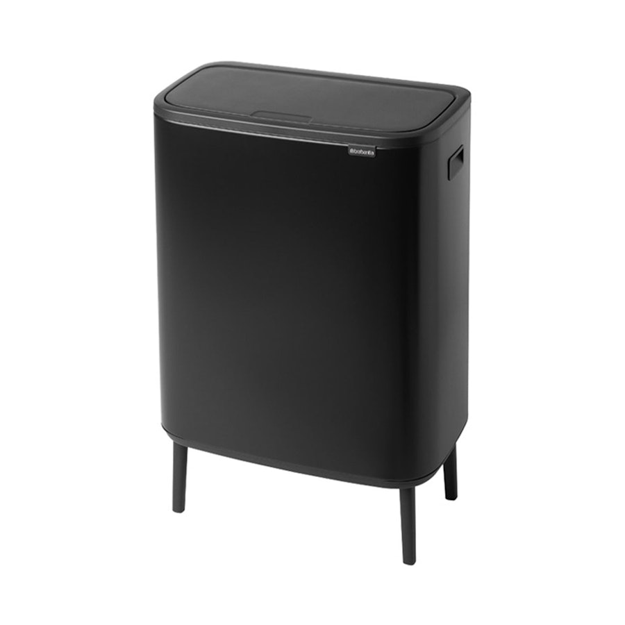 Brabantia Bo Touch Hi Bin (60L) Matte Black Matte Black