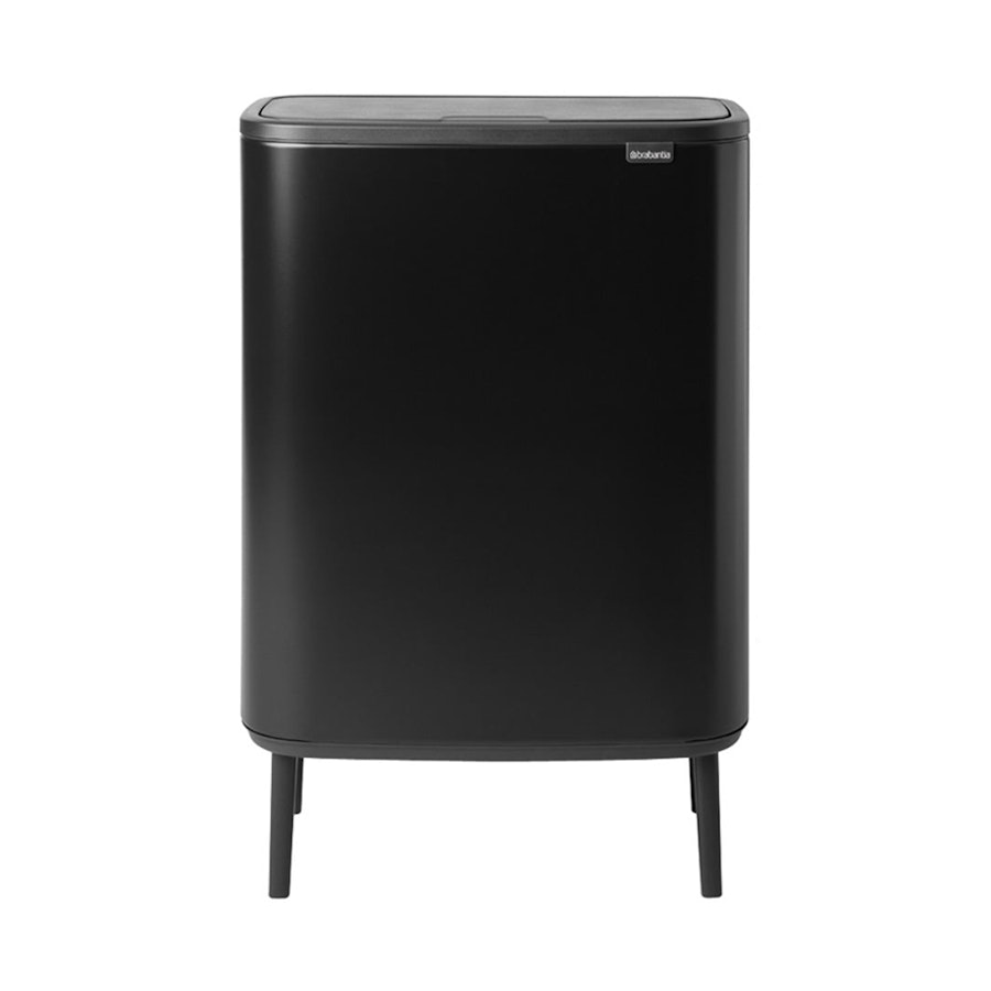 Brabantia Bo Touch Hi Bin (60L) Matte Black Matte Black