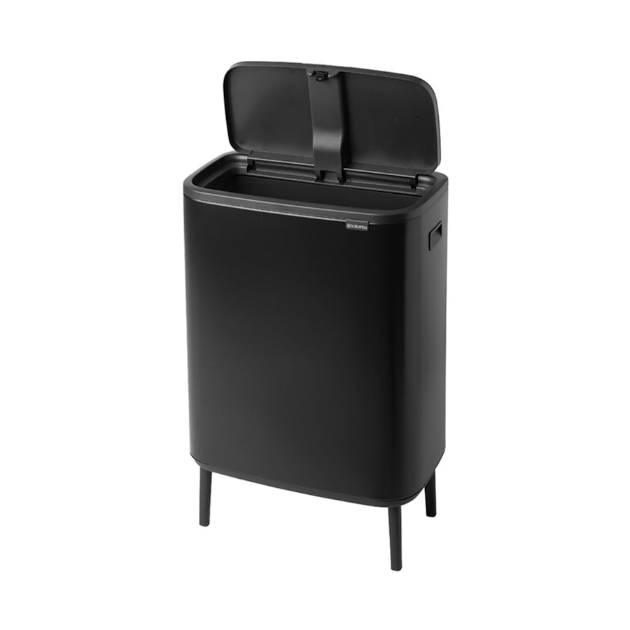 Brabantia Bo Touch Hi Bin (60L) Matte Black Matte Black