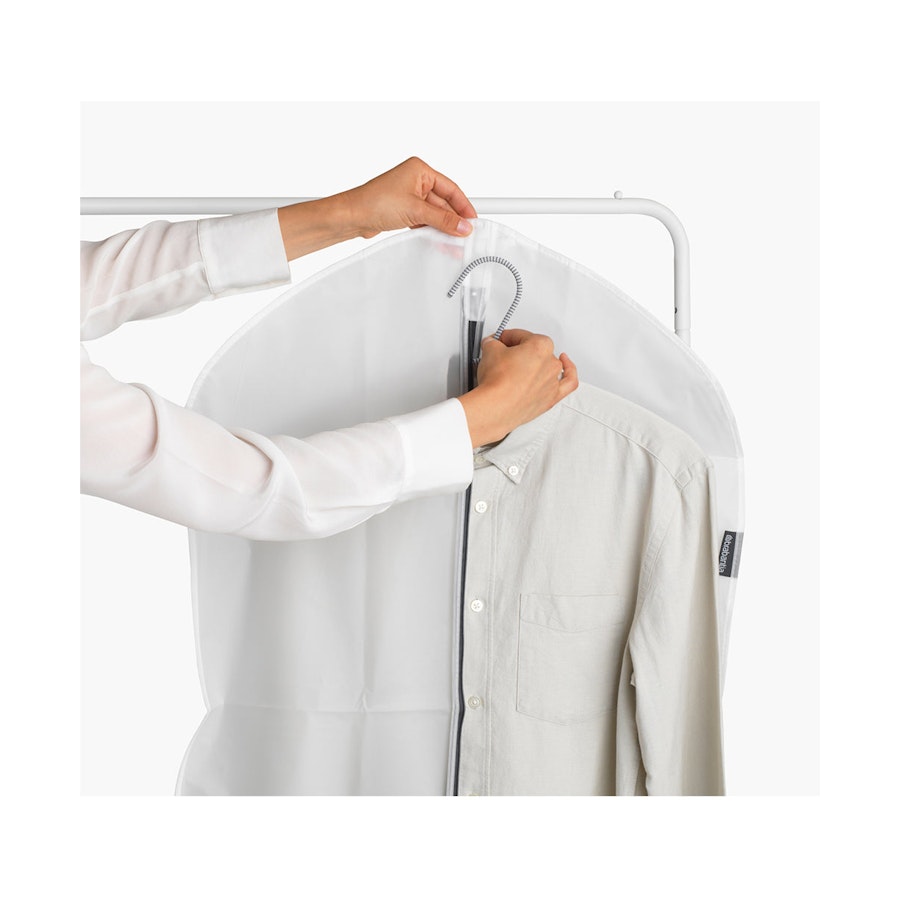 Brabantia Large Protective Clothes Covers - 2 Pack Transparent Transparent