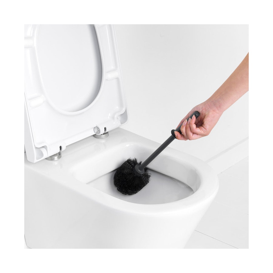 Brabantia ReNew Replacement Toilet Brush Black Black