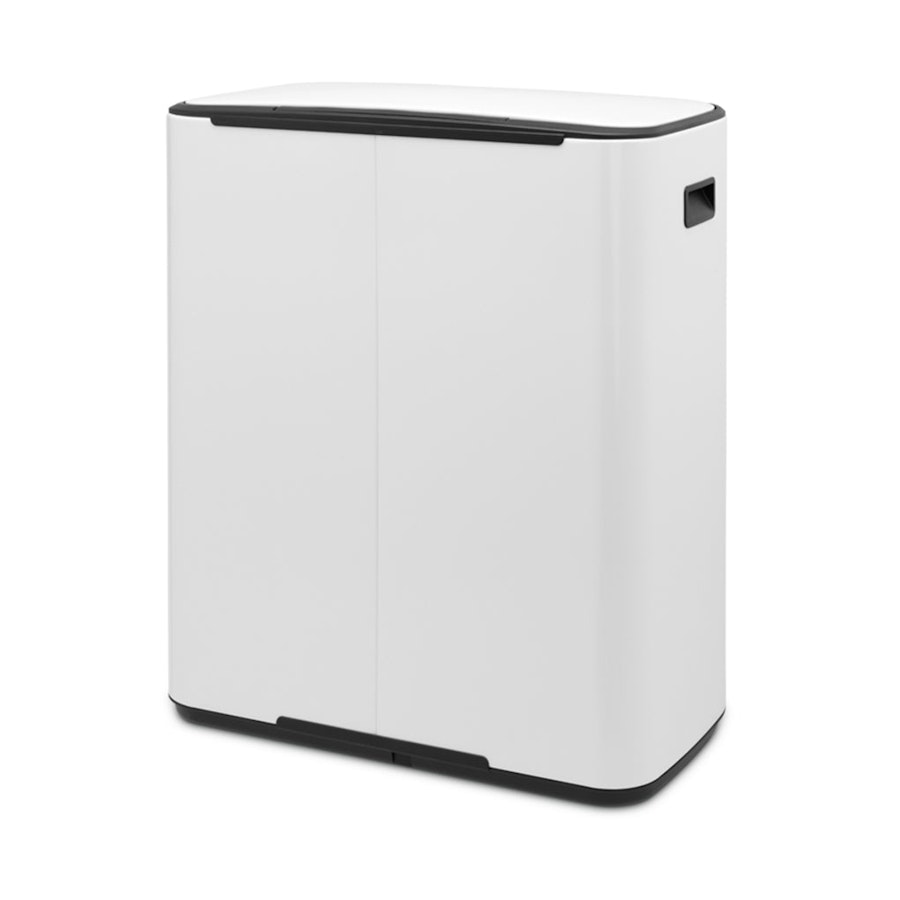 Brabantia Bo Pedal Bin (60L) White White