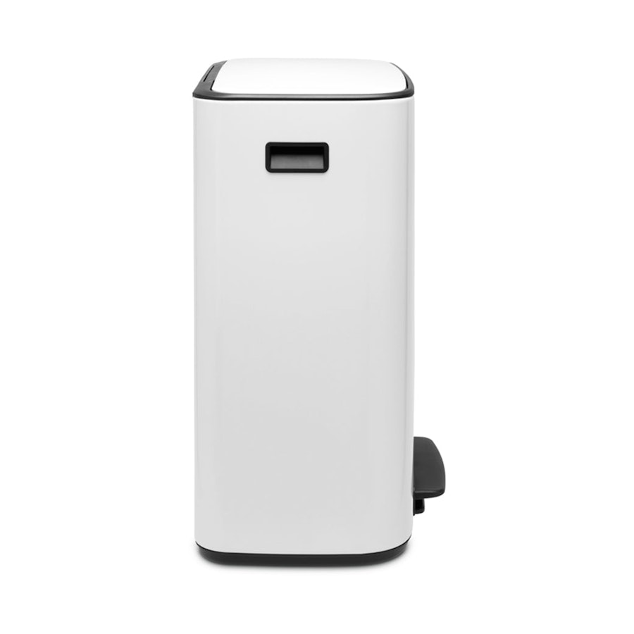 Brabantia Bo Pedal Bin (60L) White White