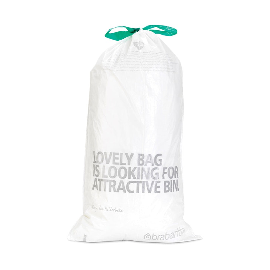 Brabantia PerfectFit Bags Code G (30L) Pack of 20 White White