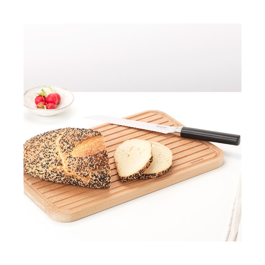 Brabantia Profile Bread Knife - Slice & Dice Black Black