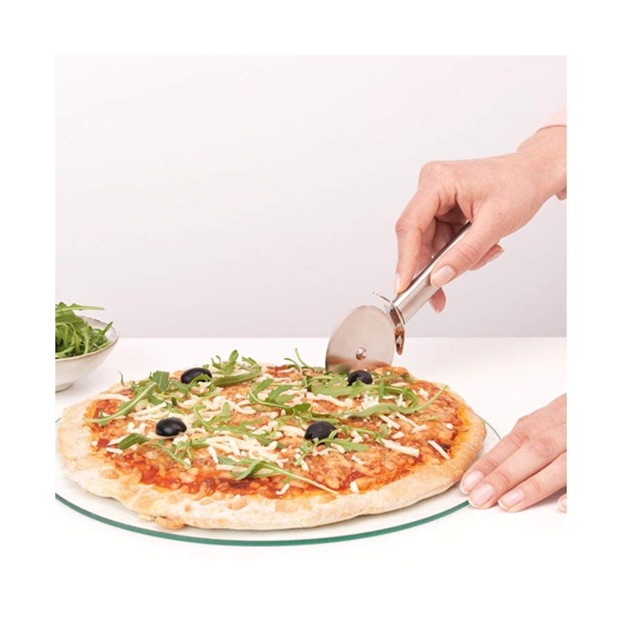 Brabantia Profile Pizza Cutter - Slice & Dice Stainless Steel Stainless Steel