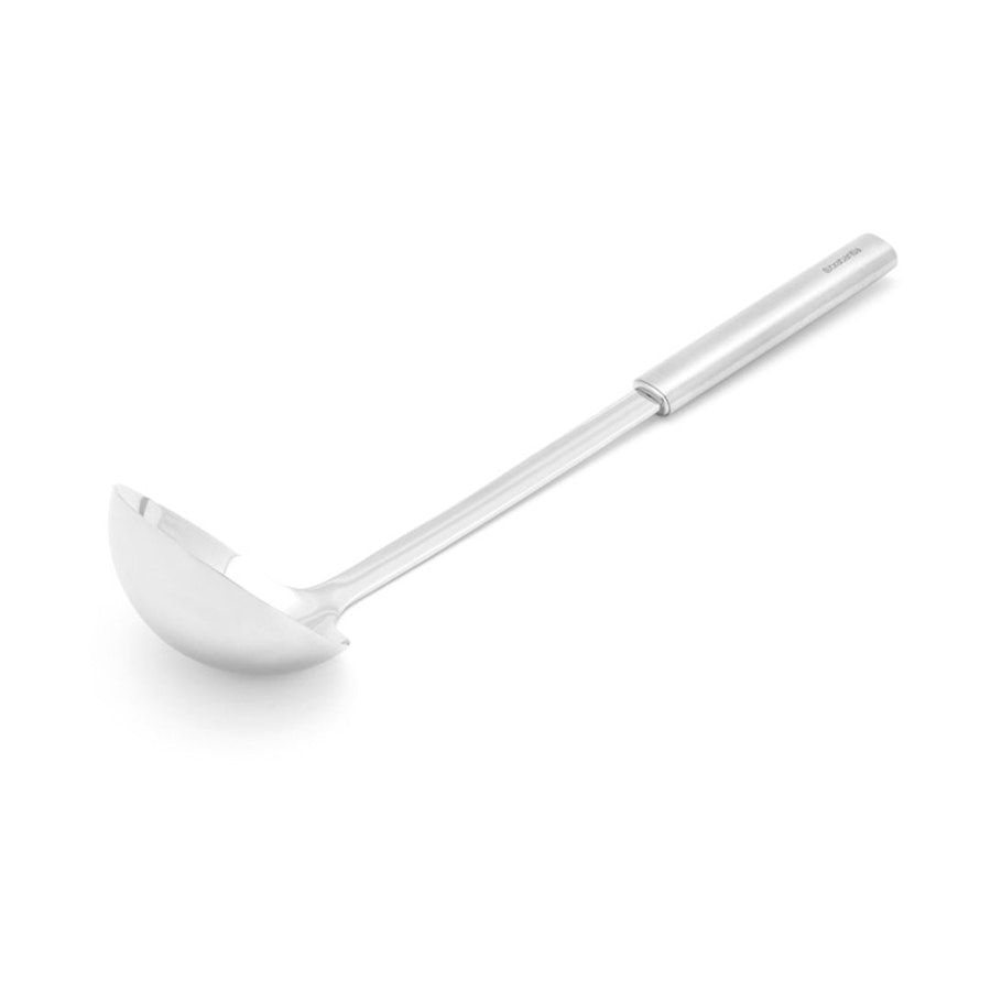 Brabantia Profile Soup Ladle - Cook & Serve Stainless Steel Stainless Steel