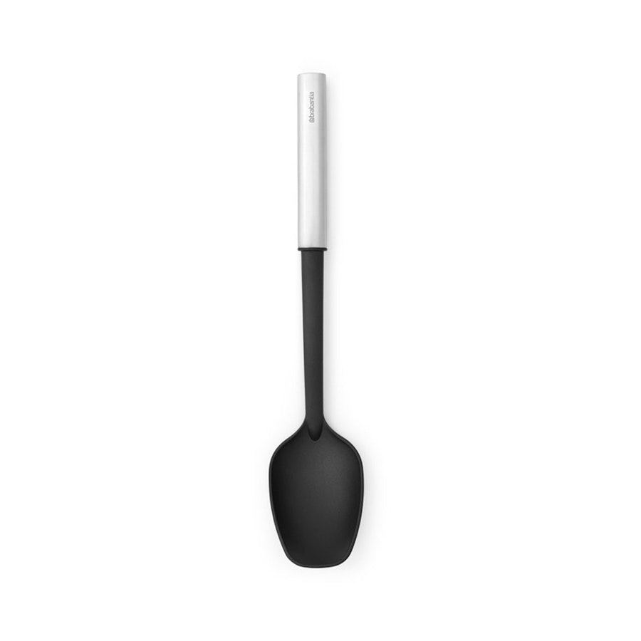 Brabantia Profile Non-Stick Serving Spoon - Cook & Serve Black Black