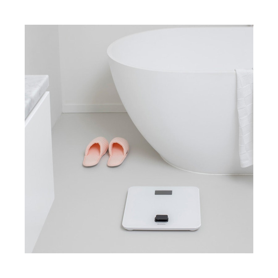 Brabantia ReNew Battery Free Bathroom Scales White White