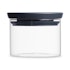 Brabantia Stackable Glass Jar (300ml) Dark Grey