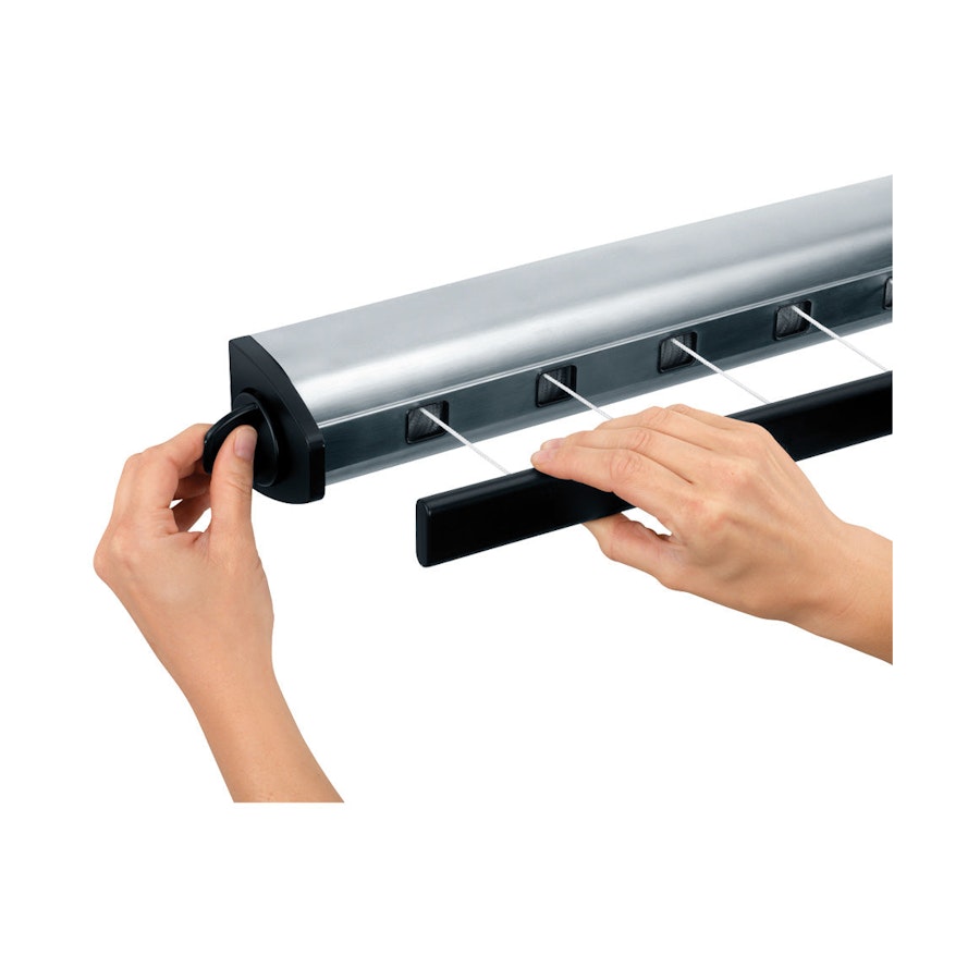 Brabantia Pull-Out Clothesline Stainless Steel Stainless Steel