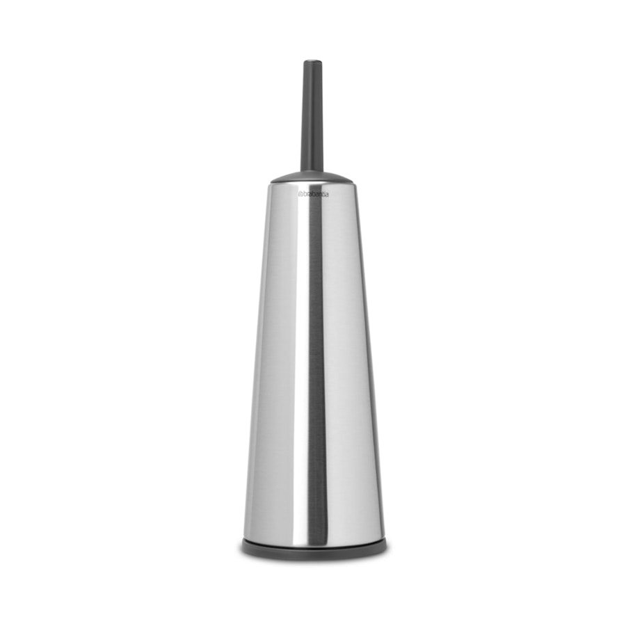 Brabantia ReNew Toilet Brush and Holder Matte Steel Matte Steel