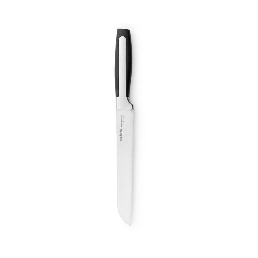 Brabantia Profile Line Bread Knife - Slice & Dice Black Black