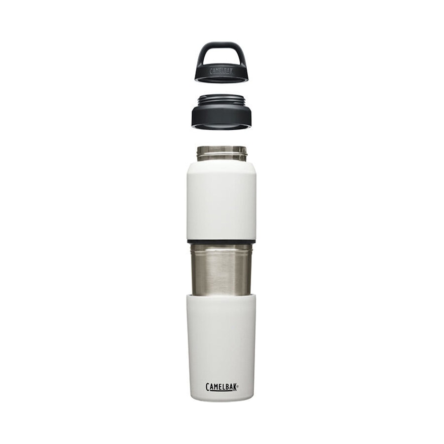 Camelbak MultiBev Vacuum Insulated 650ml Bottle/500ml Cup White White